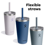 20 oz All Around™ Tumbler with Straw Lid - White