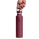 24 oz Standard Mouth with Flex Straw Cap