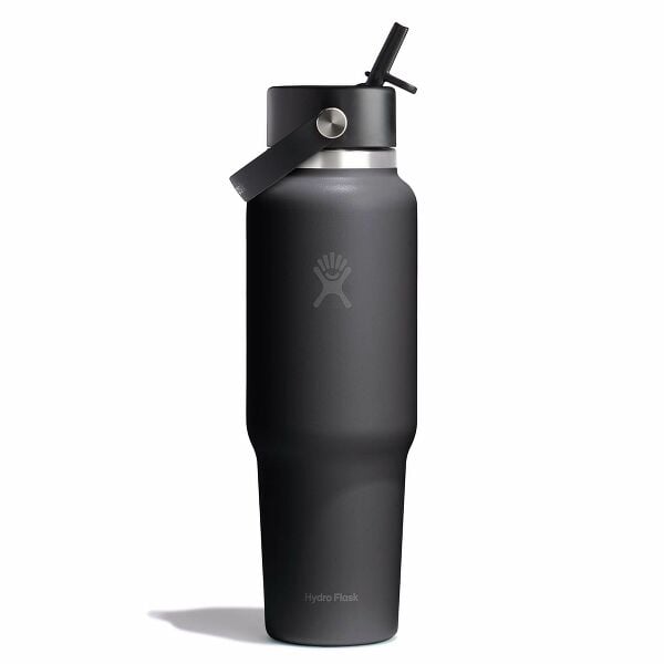 40 oz Travel Bottle with Flex Straw Cap T8
