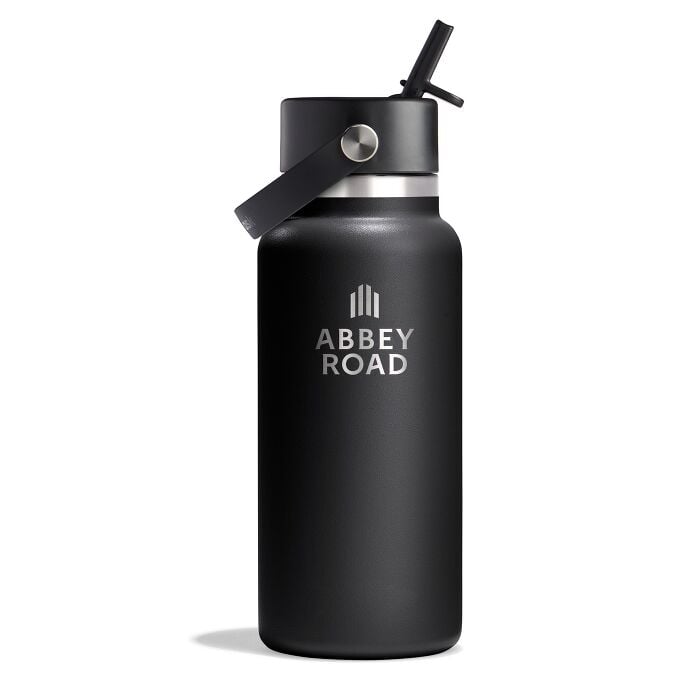 32 oz WM Flex Straw Bottle - Hydro Flask + Abbey Road X7